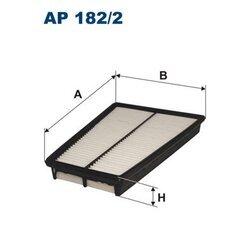 Vzduchový filter FILTRON AP 182/2