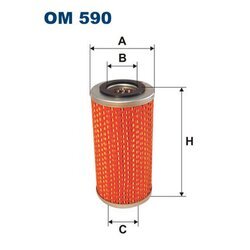 Olejový filter FILTRON OM 590