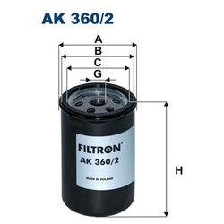 Vzduchový filter FILTRON AK 360/2