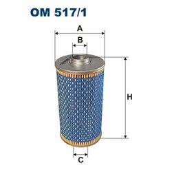 Olejový filter FILTRON OM 517/1