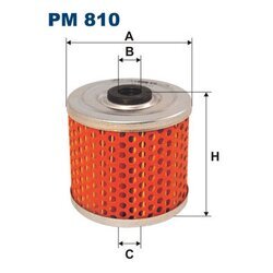 Palivový filter FILTRON PM 810