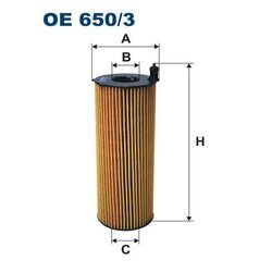 Olejový filter FILTRON OE 650/3