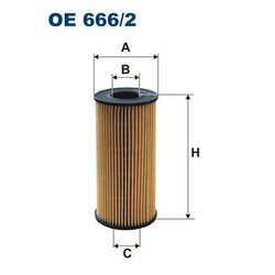Olejový filter FILTRON OE 666/2