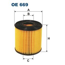 Olejový filter FILTRON OE 669