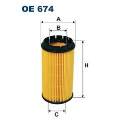 Olejový filter FILTRON OE 674