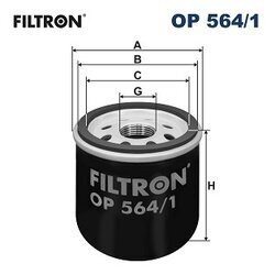 Olejový filter FILTRON OP 564/1