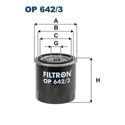 Olejový filter FILTRON OP 642/3