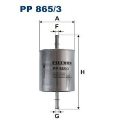 Palivový filter FILTRON PP 865/3