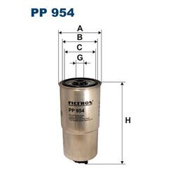Palivový filter FILTRON PP 954