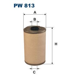 Palivový filter FILTRON PW 813