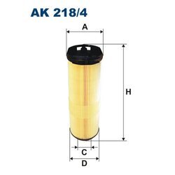 Vzduchový filter FILTRON AK 218/4