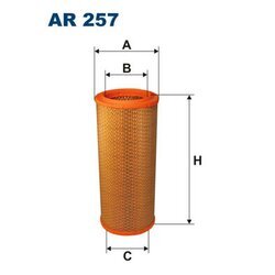 Vzduchový filter FILTRON AR 257