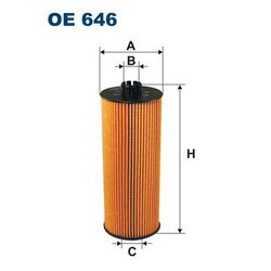 Olejový filter FILTRON OE 646