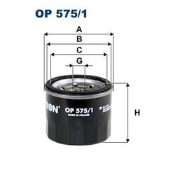 Olejový filter FILTRON OP 575/1