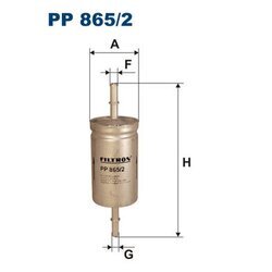 Palivový filter FILTRON PP 865/2