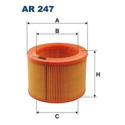 Vzduchový filter FILTRON AR 247