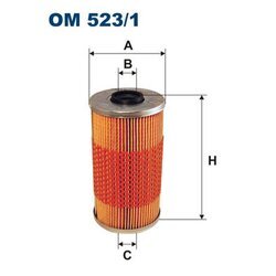 Olejový filter FILTRON OM 523/1
