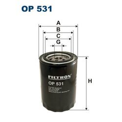 Olejový filter FILTRON OP 531