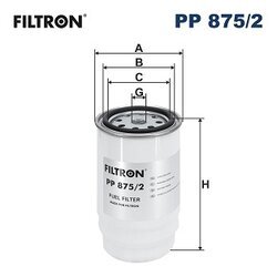 Palivový filter FILTRON PP 875/2