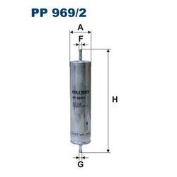 Palivový filter FILTRON PP 969/2