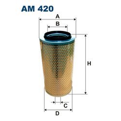 Vzduchový filter FILTRON AM 420