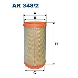 Vzduchový filter FILTRON AR 348/2