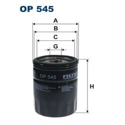 Olejový filter FILTRON OP 545