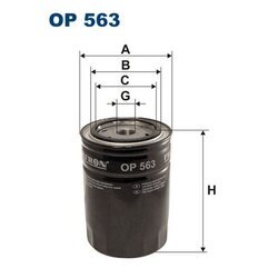 Olejový filter FILTRON OP 563
