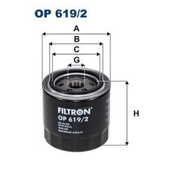 Olejový filter FILTRON OP 619/2