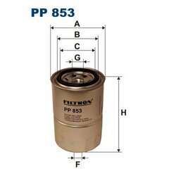 Palivový filter FILTRON PP 853