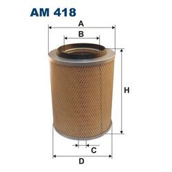 Vzduchový filter FILTRON AM 418