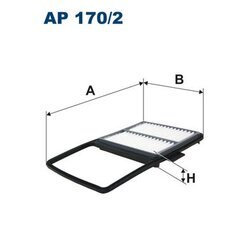 Vzduchový filter FILTRON AP 170/2