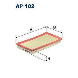 Vzduchový filter FILTRON AP 182
