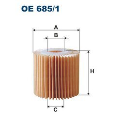 Olejový filter FILTRON OE 685/1
