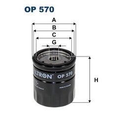 Olejový filter FILTRON OP 570