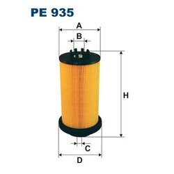 Palivový filter FILTRON PE 935