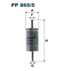 Palivový filter FILTRON PP 865/5