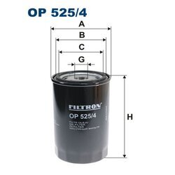 Olejový filter FILTRON OP 525/4
