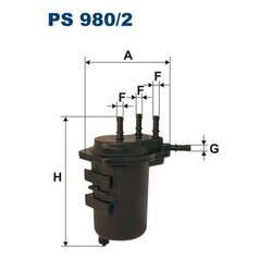 Palivový filter FILTRON PS 980/2