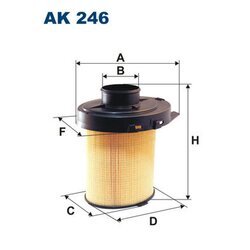 Vzduchový filter FILTRON AK 246