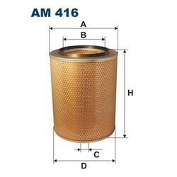 Vzduchový filter FILTRON AM 416