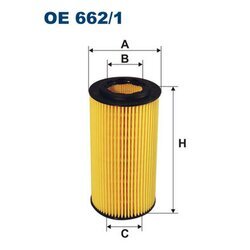 Olejový filter FILTRON OE 662/1