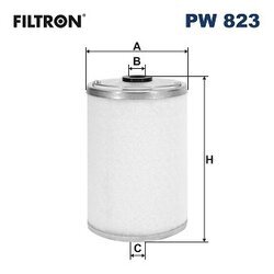 Palivový filter FILTRON PW 823