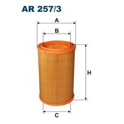 Vzduchový filter FILTRON AR 257/3