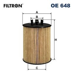 Olejový filter FILTRON OE 648