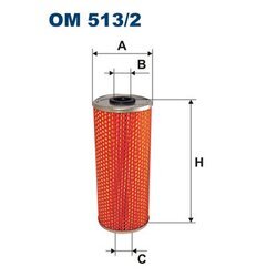 Olejový filter FILTRON OM 513/2