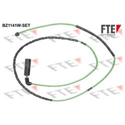 Výstražný kontakt opotrebenia brzdového obloženia FTE BZ1141W-SET