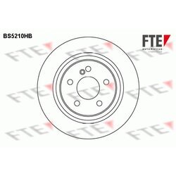 Brzdový kotúč FTE BS5210HB