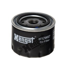 Olejový filter HENGST FILTER H12W07