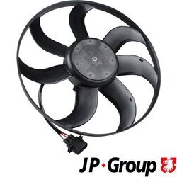 Ventilátor chladenia motora JP GROUP 1199103500